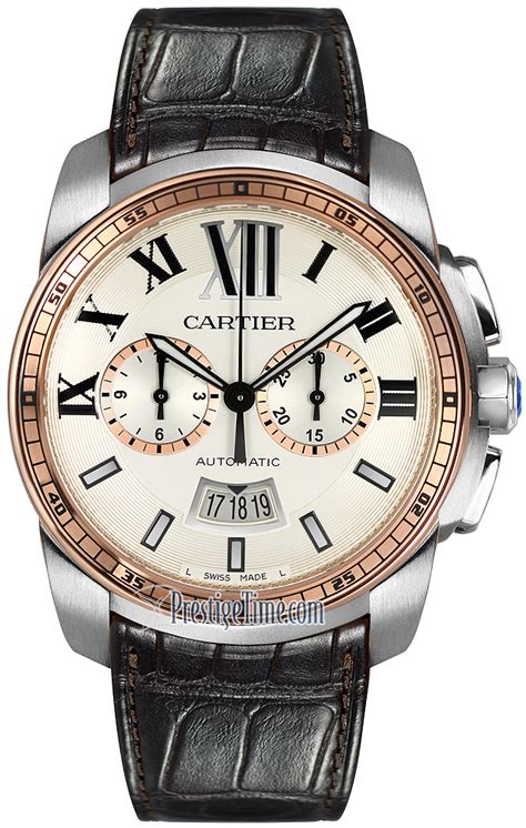 cartier calibre de cartier chronograph.